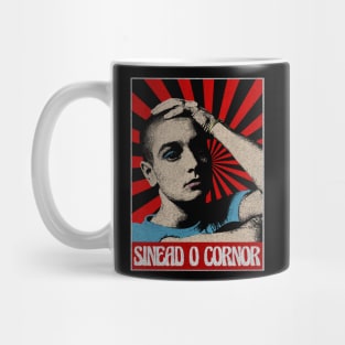 Vintage Sinead o Cornor Pop Art Mug